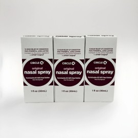 Circle K Lot of 3 Circle K Original Nasal Pray 1fl oz 27/04