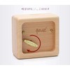 Mini Wooden Music Box 18 Note Wind Up Music Box