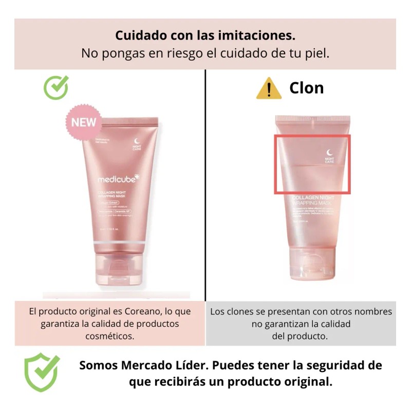 Medicube Collagen Night Wrapping Mask Mascarilla Colageno