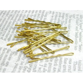 Made in Japan American Pin Gold Hairpin Set of 10 Pieces, 3 Pieces, Mini