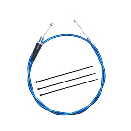 YRHHBYH 50'' Throttle Cable for Mini Bike Predator 212 79cc 196cc 212cc Coleman CT200U Baja Warrior Doodlebug MB200 Motovox MBX10 Monster Mega Go Kart Blue