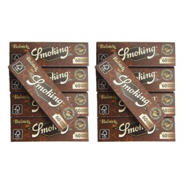 Smoking Smoking, Brown Single Paper 60 Pack of x10 Shag Smoking Hand Wind