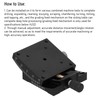 Zooke Precise Manual Goniometer Stage, Linear Stage, Optical Positioning Sliding