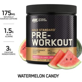 Optimum Nutrition, Gold Standard Pre Workout,30 Servings - Watermelon Candy