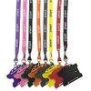 Customcard ltd® Blue Staff Lanyard Metal Clip with Blue ID