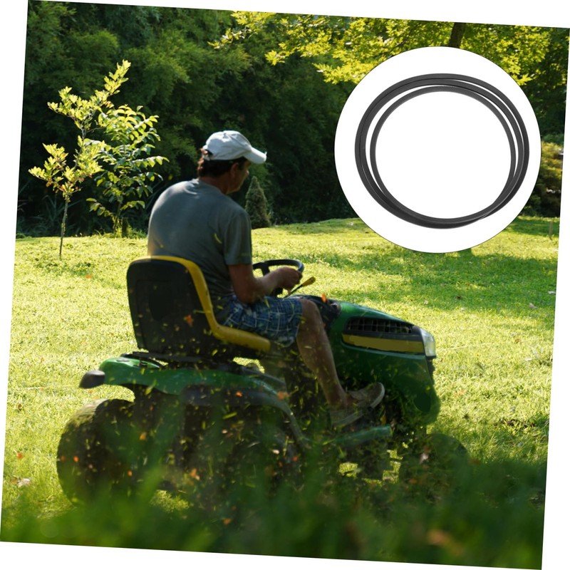 ORFOFE Replacement Lawn Mower Deck Belt Rubber Mower Drive Belt