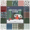 Christmas Winter Wonderland Cabin Paper Stack Pack - 6 x