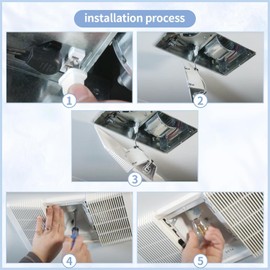 Thaekuns S97014212 Light Reflector with Socket fit for various Broan models