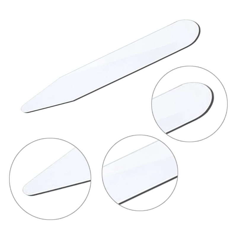 200 Pcs Plastic Collar Tighteners Cue Collar Plastic Collar Stays