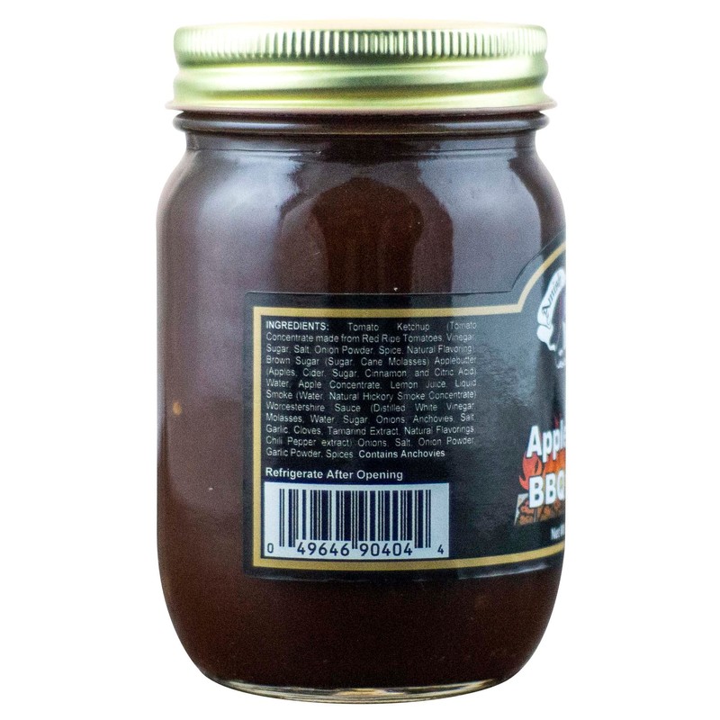 Amish Wedding Apple Butter BBQ Sauce 15 Ounces (Pack of