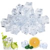 LPAMABA Pack of 120 20 mm Plastic Ice Cubes Plastic