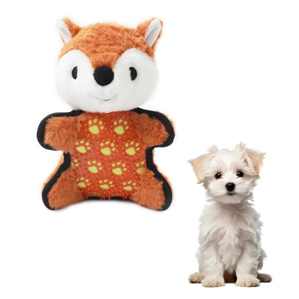 KAZIPA Plush Dog Toy, 9.8L x 7.1W inches, Suitable for