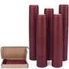 PVC Heat Shrink Capsules 110 Count Red Wine Shrink Wrap Wine Bottle Corks Capsules for Professional Wine Cellars and Home Use