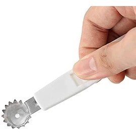 1 Pcs Tomato Huller Corer Stainless Steel Strawberry Stem (White)