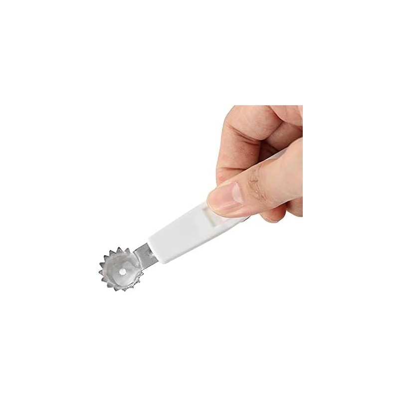 1 Pcs Tomato Huller Corer Stainless Steel Strawberry Stem (White)