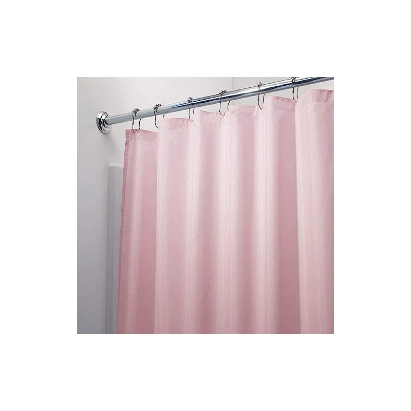 Dependable Industries inc. Essentials Bathroom Magnetized Shower Curtain Liner with
