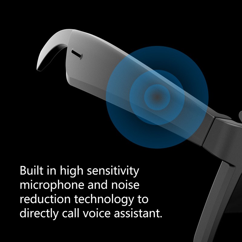 Sound Polarized Sunglasses Bluetooth 5.0 Speaker Sunglasses Wireless Rechargeable Stereo