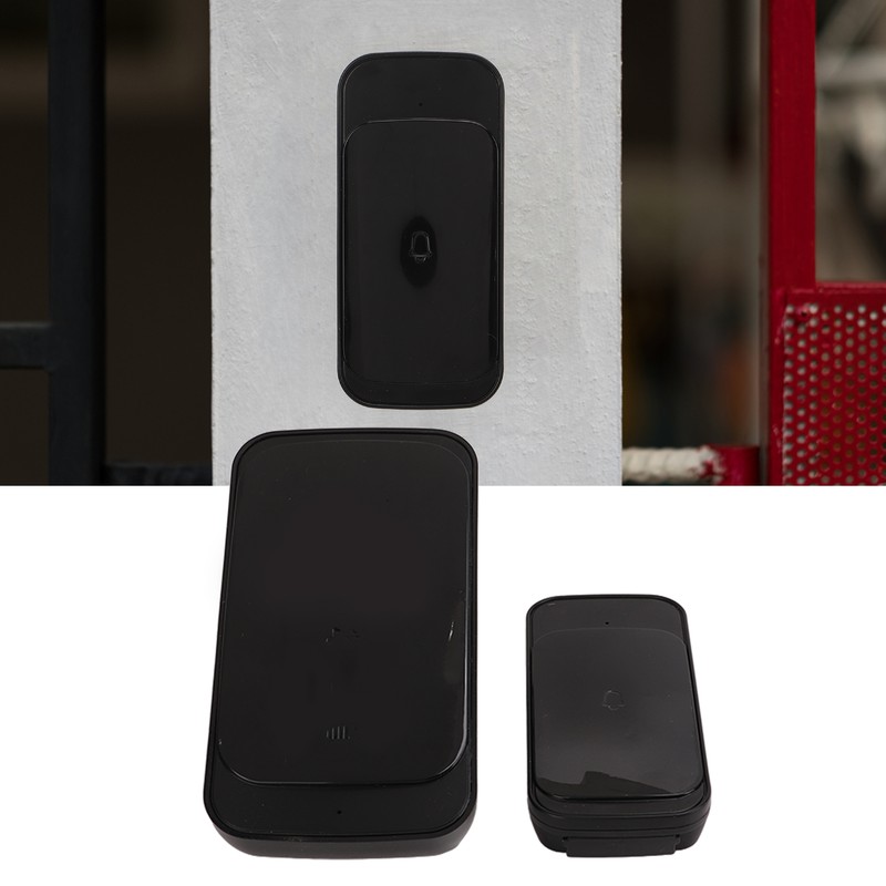 Wireless Doorbell Set Touch Button 38 Ringtones IP44 Waterproof 4