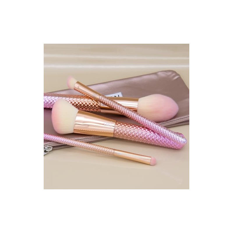 Royal Brush Moda Rose Cosmetic 5 Piece Make Up Complete