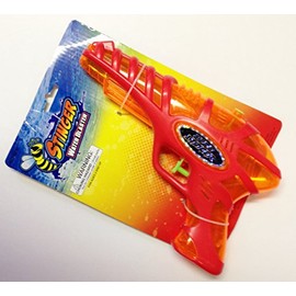 Super Stinger Water Blaster Water Gun Holds 10 oz. of Water (Orange & Red)