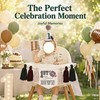 1st Year Down First Birthday High Chair Banner with Football