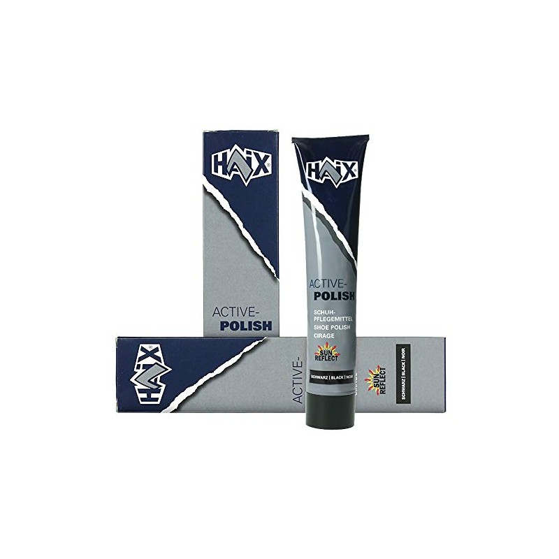 Haix Shoe care product, 200 ml, black, black