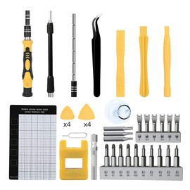 Hsthe Sea 138-in-1 Precision Screwdriver Set, CRV Magnetic Screwdriver Sets with Magnetic Mat, DIY Mini Screwdriver Set for Watches Laptops