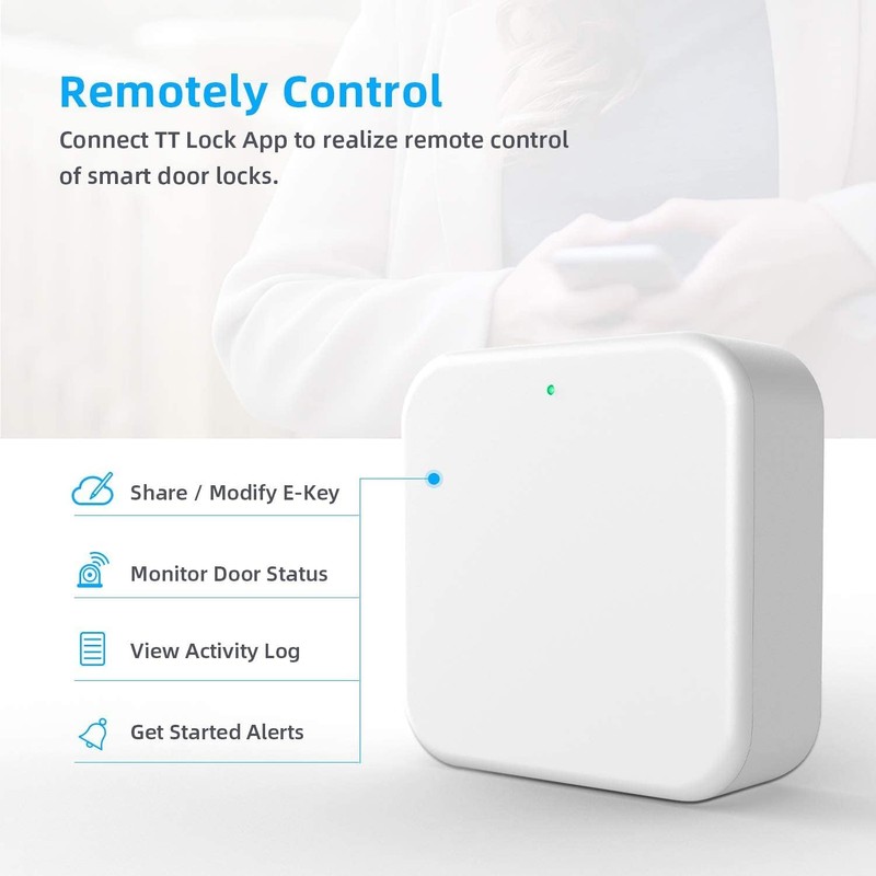 Smart Door Handle Lock with Keypad：Sifely Fingerprint Lock - Keyless