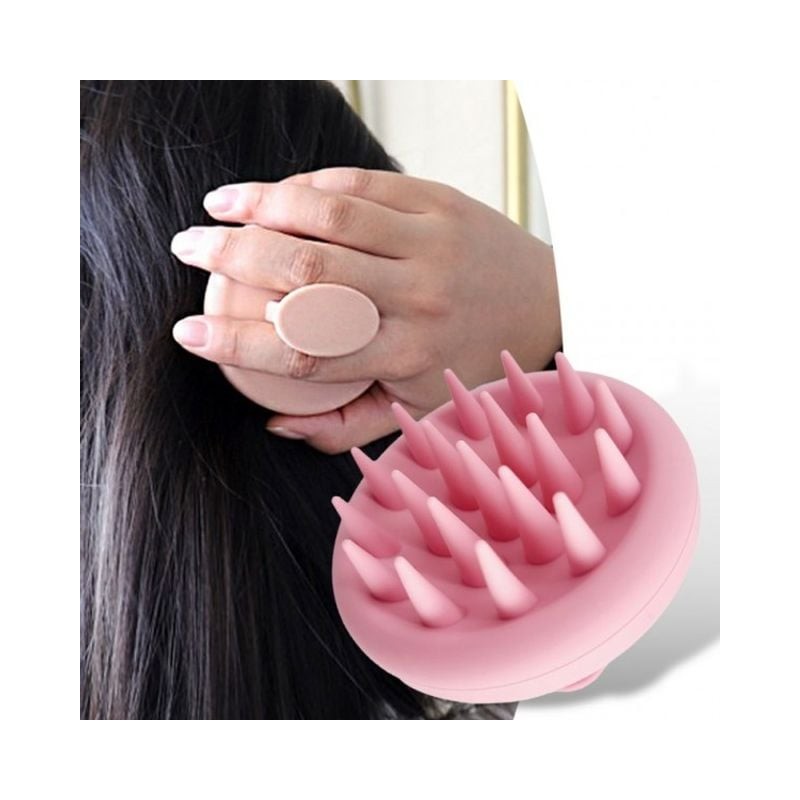 RoyceGooki Brush Scalp Care Scalp Exfoliating Shampoo Massager