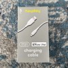 heyday Lightning to USB-A Round Cable MFi certified 3FT WHITE