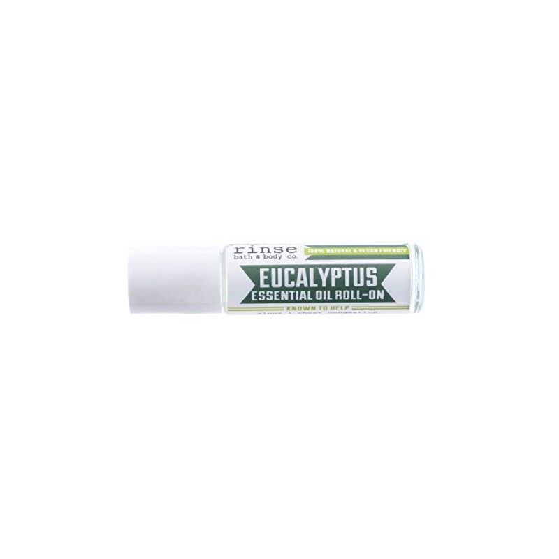 Rinse Bath & Body Eucalyptus Essential Oil Roll-On – Pure