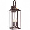 Yolsunes 24" Extra Large Dusk to Dawn Outdoor Wall Light,