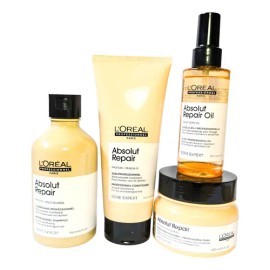 Absolut Repair Shampoo 300 + Mascarilla + Acond + 10 En 1