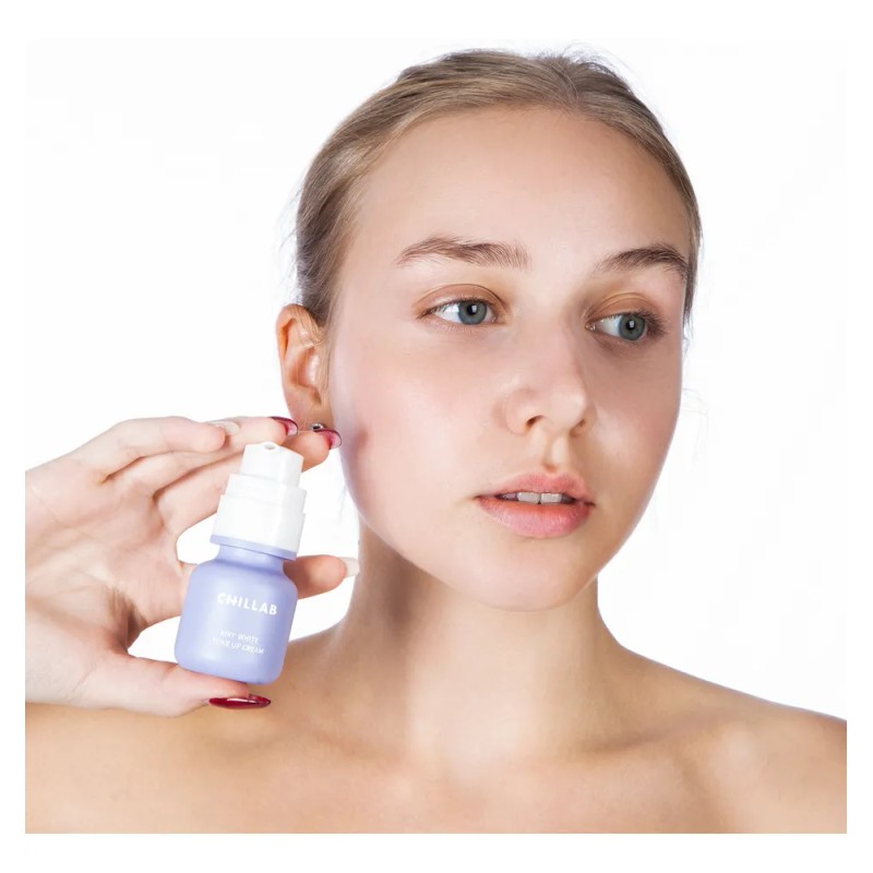 Crema Iluminadora Facial Chillab Airy White Tone-up 30g Hidratante