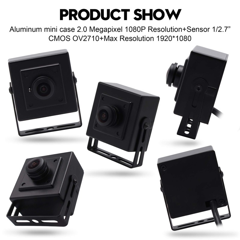 ELP USB Camera 2MP 180 Degree Fisheye Lens USB Webcam