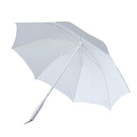 TIC COOL SHADE FABRIC CANOPY Plastic Cool Shade Rain Umbrella Long Umbrella Vinyl Umbrella Men's Women's PT23, white