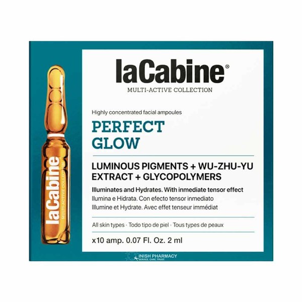 LaCabine Perfect Glow Ampoule - Illuminate & Hydrate 10 x
