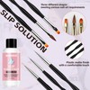 BOMVMVE Slip Solution Polygel, Poly Gel Slip Solution Nail Kit,