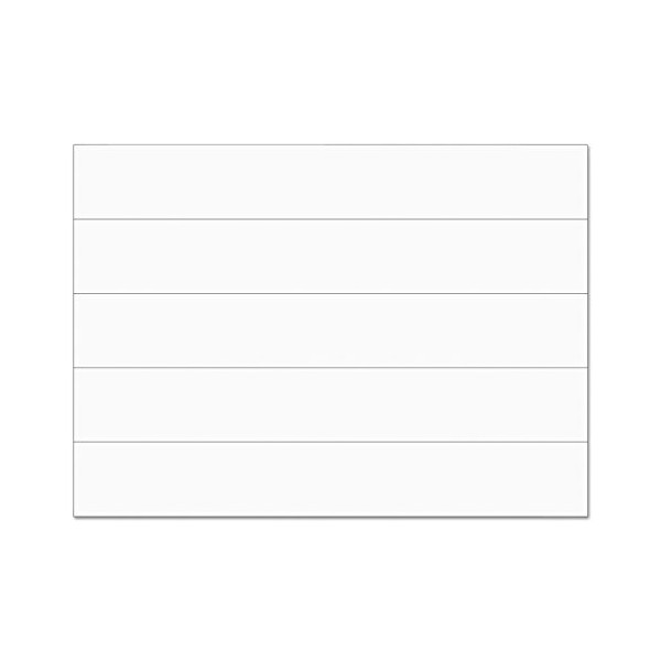 MasterVision Magnetic Dry Erase Tape Strips, 7/8 x 6 Inches,