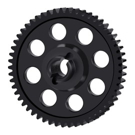 LSG Steel Spur Gear 0.5M 48p 54T 55T Gears for 1/16 Losi 2WD Mini Drag Mini-T Mini B RC Car (54T)
