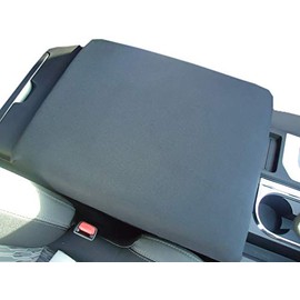 Car Console Covers Plus Designed for Nissan NV 2500 3500 Passenger & Cargo Van 2013-2023 Neoprene Auto Armrest Center Console Cover Protector Handmade in USA Gray