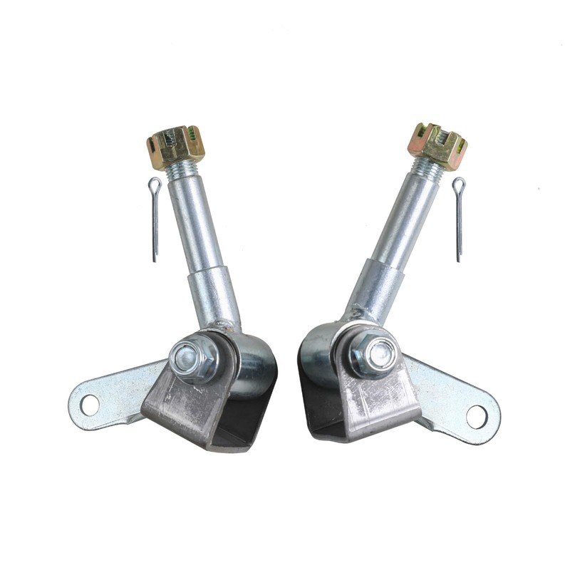REBEKAMODS Go Kart Steering Spindle Bracket Set, Spindle Set Cart