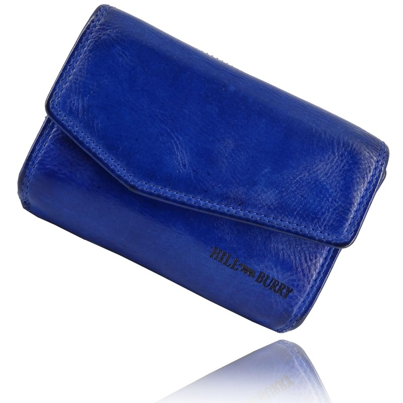 Hill Burry Women's Purse with Multiple Compartments Genuine Leather Brown