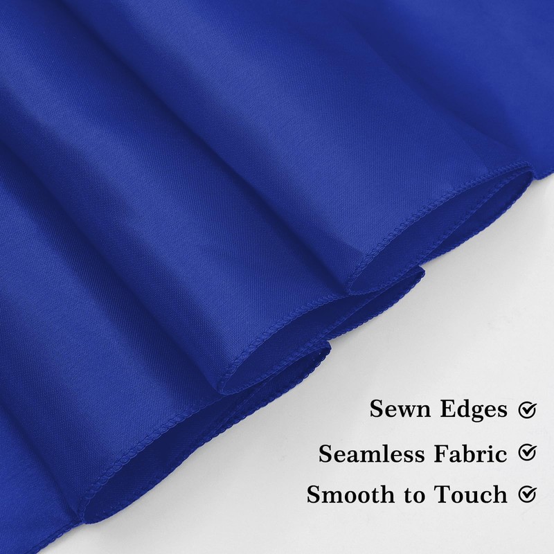 2 PCS Royal Blue Table Runner 12 x 108 Inch