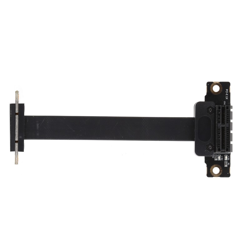 Extension Cable PCIE 1X Dual 90° Network Adapter with LED