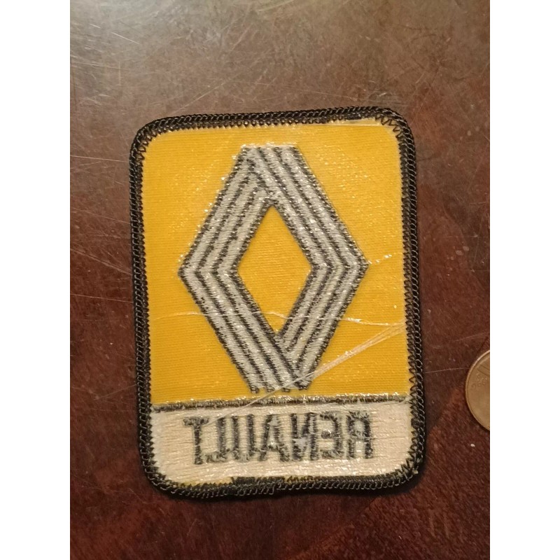 Vintage Voyager NEW Embroidered Renault Car Iron-On, Sew Patch Automobile