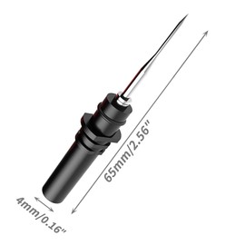 RUNCCI-YUN 10PCS Colorful Test Probes 4mm Multimeter Probes Back Probe Pins 30V/10A for Multimeter Automotive Testing