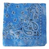 Motique Accessories Modern Tie Dye Bandana (Bright Blue)