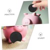 Alasum 5pcs Rubber Piggy Bank Stoppers, Multi-Size Money Box Plugs