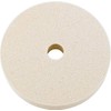 Pferd FKSC10020/10M Felt Wheel, White, 100 x 20 x 10